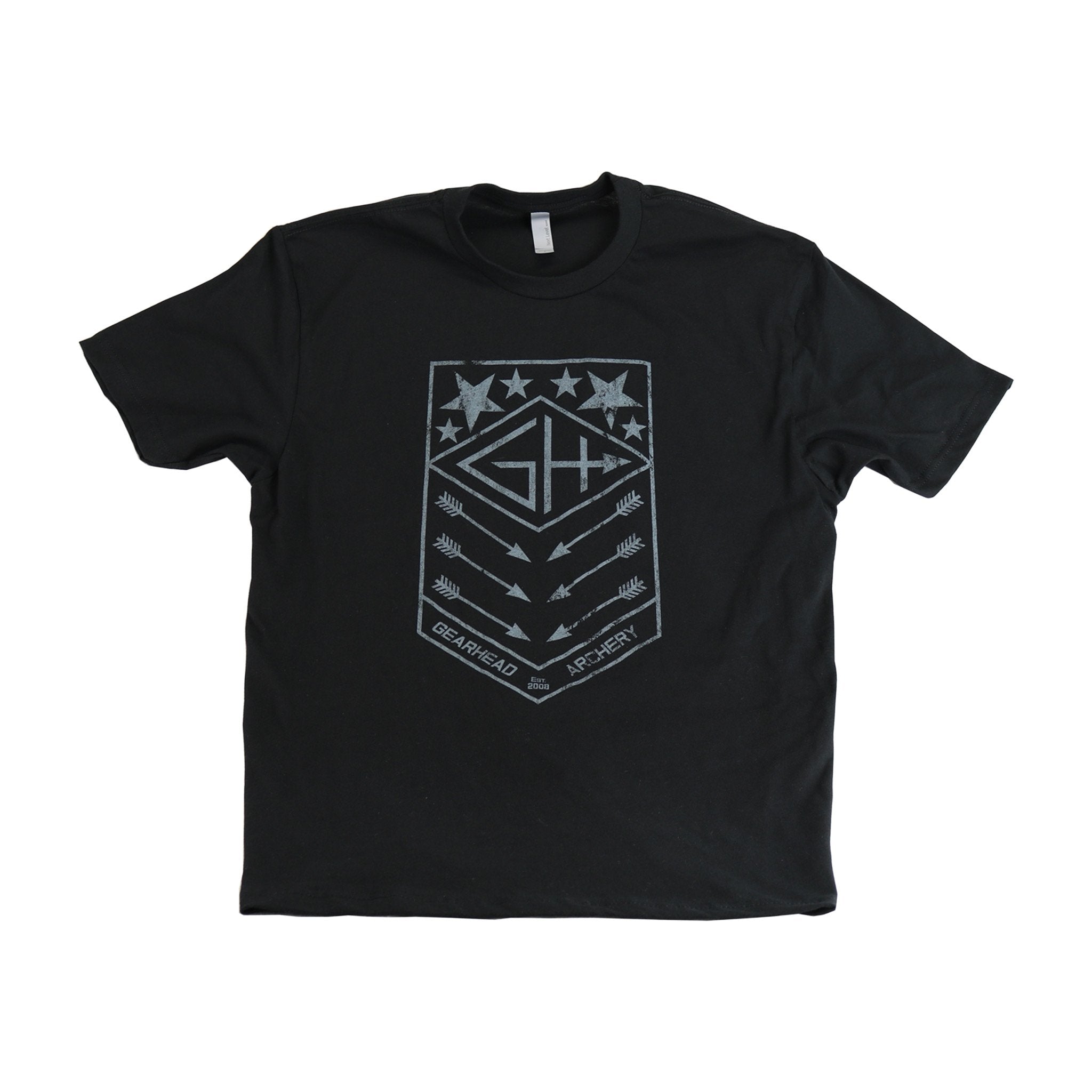 Gearhead Badge Black Short Sleeve Shirt
