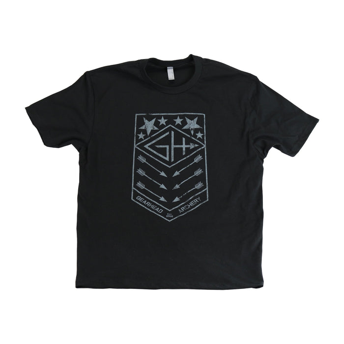 Gearhead Badge Black Short Sleeve Shirt